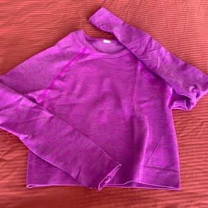Fabletics Long Sleeved Crop Top